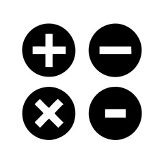  Stylish Math Symbols Structure Icon
