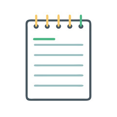  Stylish Notepad Icon