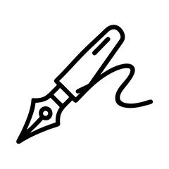  Creative Pen and Ink Icon