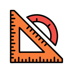  Creative Protractor Icon