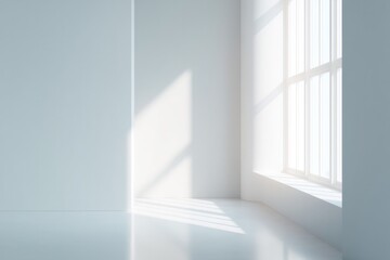 capture minimalistic interior with focus on clean lines and muted colors
