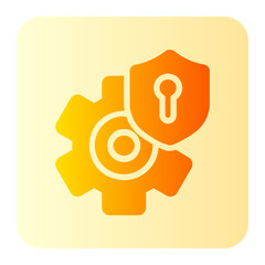 Privacy Settings  gradient icon
