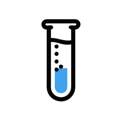  Modern Test Tube Icon