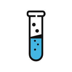  Stylish Test Tube Icon