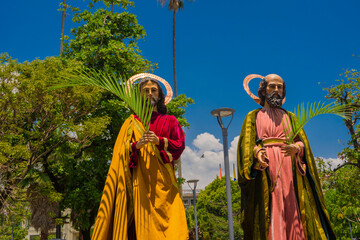 Palm Sunday, Holy Week procession, traditional Catholic celebration 