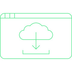 Download Webpage single vector illustration icon