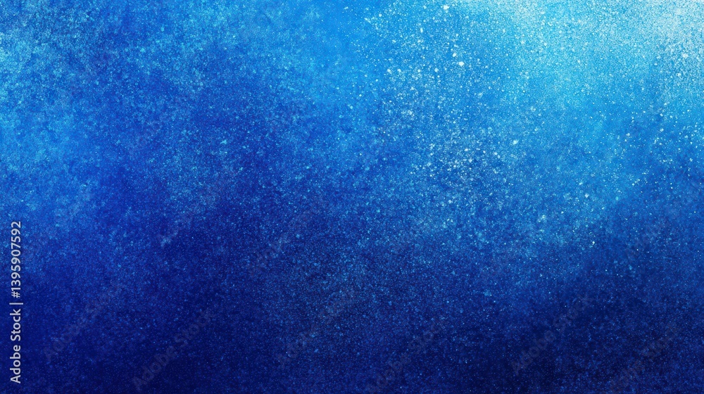 Poster abstract blue textured background with gradient.