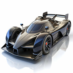 Black Supercar: High-Res Sports Car Image