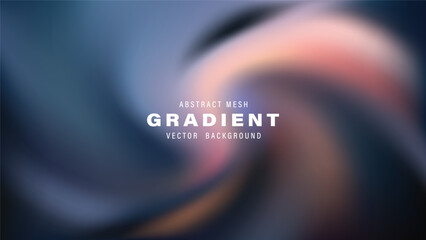 Abstract Mesh Gradient Vector Background Swirl Design Texture
