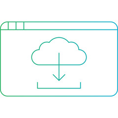 Download Webpage single vector illustration icon