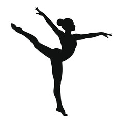 ballet dancer silhouette