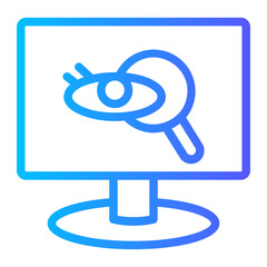 spyware gradient icon