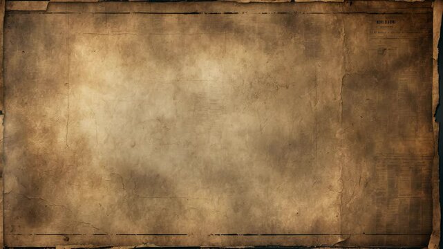 Vintage newspaper background, brown distressed texture for collage, classic design pattern, ideal for printed books and wallpapers.
