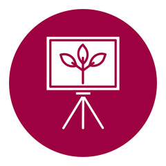 Eco Presentation Icon