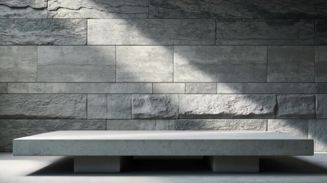 Contemporary grey-painted limestone texture background lit by white light, seamless home wall covering. Flat concrete stone tabletop surface.