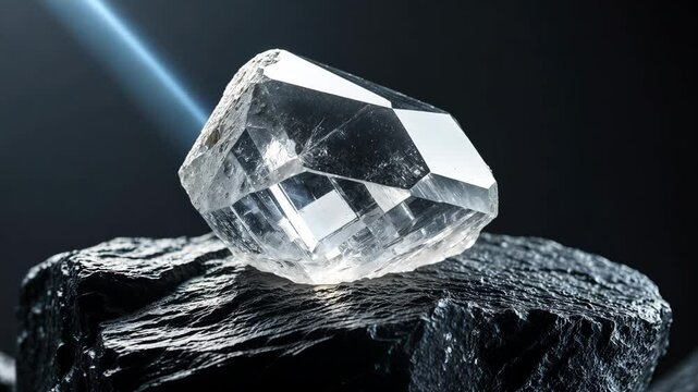 Natural uncut diamonds nearby