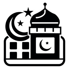 Islamic Calendar Icons Set for Religious Events