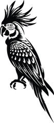 Macaw Silhouette Set for Exotic Bird and Tropical Nature Designs