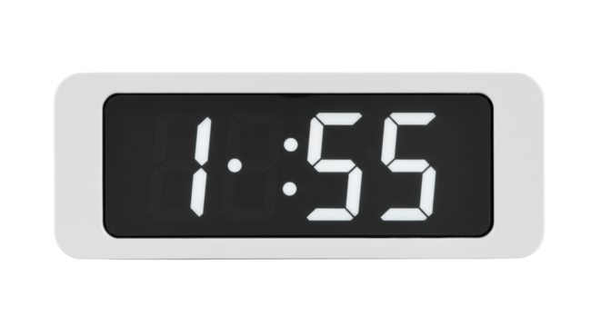 Isolated Digital Clock
