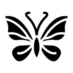 Butterfly line icon