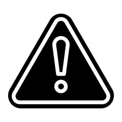 Caution Sign line icon