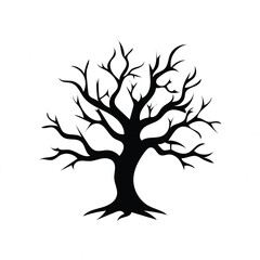tree silhouette vector