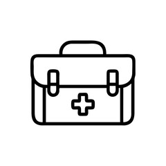 Icon of a doctorchest / first aid kit