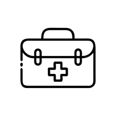 Icon of a doctorchest / first aid kit