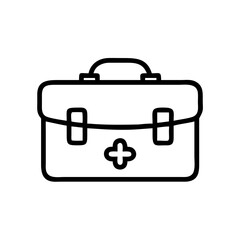 Icon of a doctorchest / first aid kit