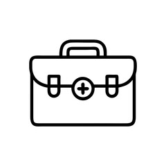 Icon of a doctorchest / first aid kit