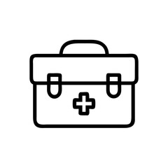 Icon of a doctorchest / first aid kit
