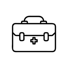 Icon of a doctorchest / first aid kit