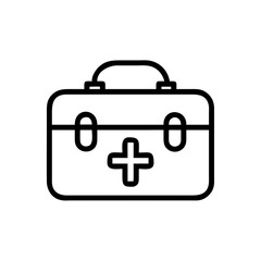 Icon of a doctorchest / first aid kit