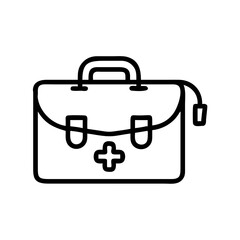 Icon of a doctorchest / first aid kit