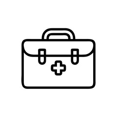 Icon of a doctorchest / first aid kit