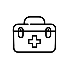 Icon of a doctorchest / first aid kit