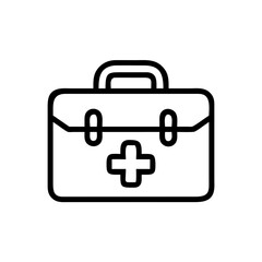 Icon of a doctorchest / first aid kit