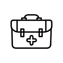Icon of a doctorchest / first aid kit