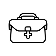 Icon of a doctorchest / first aid kit