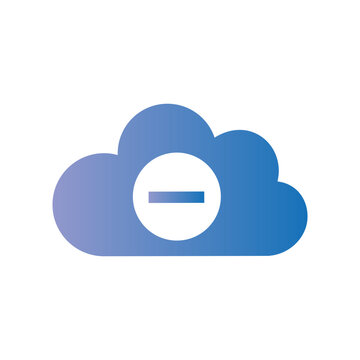 An array of vector icons with cloud shapes and symbols, illustrating global connectivity, data security, and online tools in a minimal and modern design