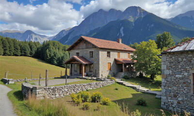 Fototapeta premium Piękne widokówki z róznych miejsc na świecie. Piękno natury, architektury. Zapierające dech w piersiach scenerie.