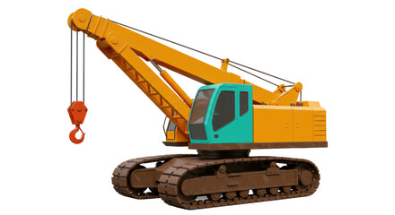 Isolated crawler crane