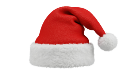 Isolated Santa Hat