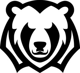 Bear - High Quality Vector Logo - Vector illustration ideal for T-shirt graphic