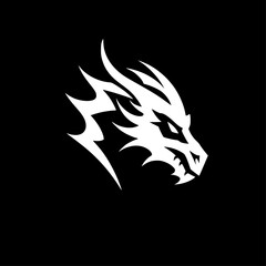 Dragon - High Quality Vector Logo - Vector illustration ideal for T-shirt graphic