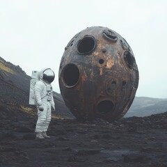 A skateboarder executes a dynamic jump in front of an amused crowd, showcasing skill and community spirit in a bustling urban environment.