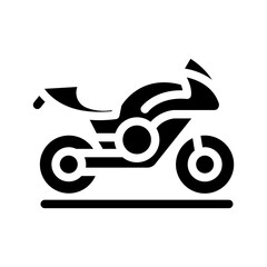 Motorcycle line icon