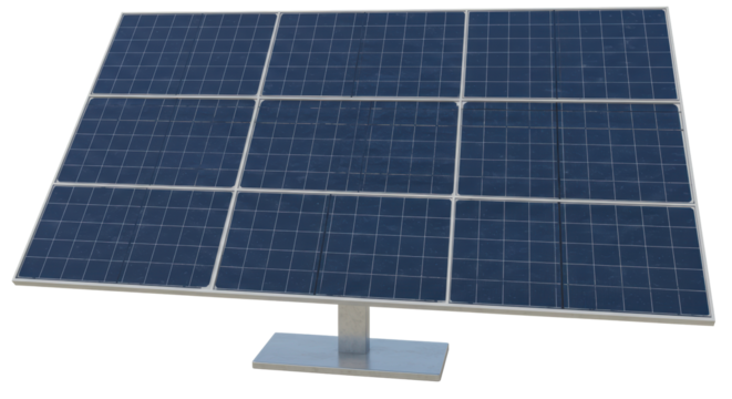 Isolated Solar Panel