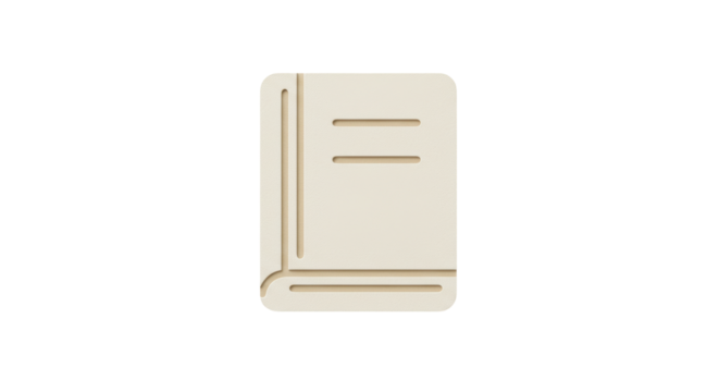 Isolated book icon