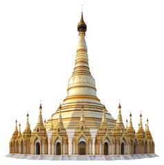 Fototapeta premium PNG Shwedagon Pagoda pagoda architecture temple.